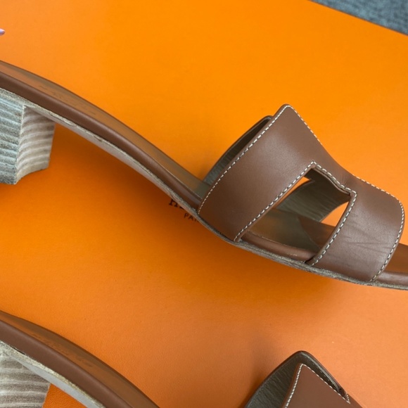 Hermes Oasis heeled sandals - Picture 6 of 7